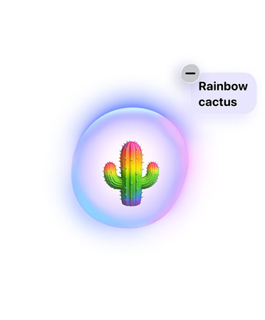 En Genmoji skabt med Apple Intelligence