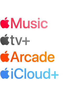Appleのサービスの一覧：Apple Music、Apple TV Plus、Apple Arcade、Apple iCloud Plus