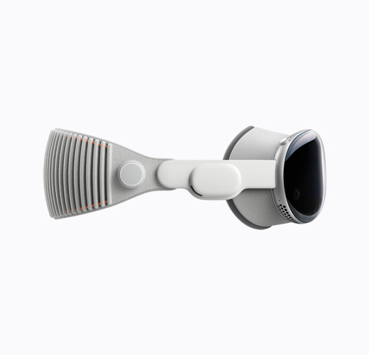 Apple Vision Pro, 옆면 외관