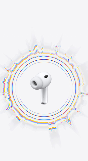AirPods Pro 3 被聲波漣漪環繞
