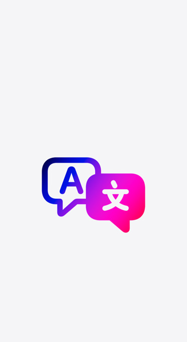 Icône Traduction en direct