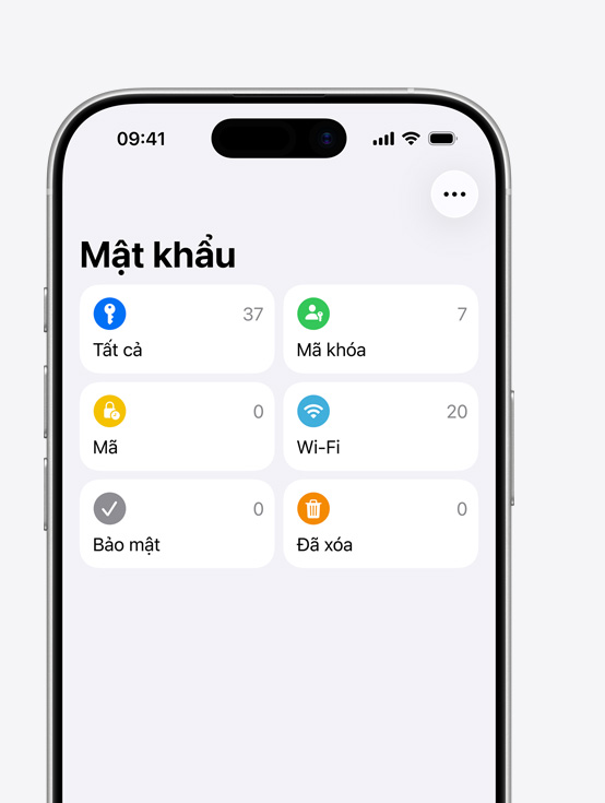 Màn hình iPhone hiển thị ứng dụng Mật Khẩu, danh sách các ứng dụng, Doordash, Atlas Obscura, Koba, Quickbooks, LinkedIn, Etsy, với địa chỉ email của người dùng đã được lưu
